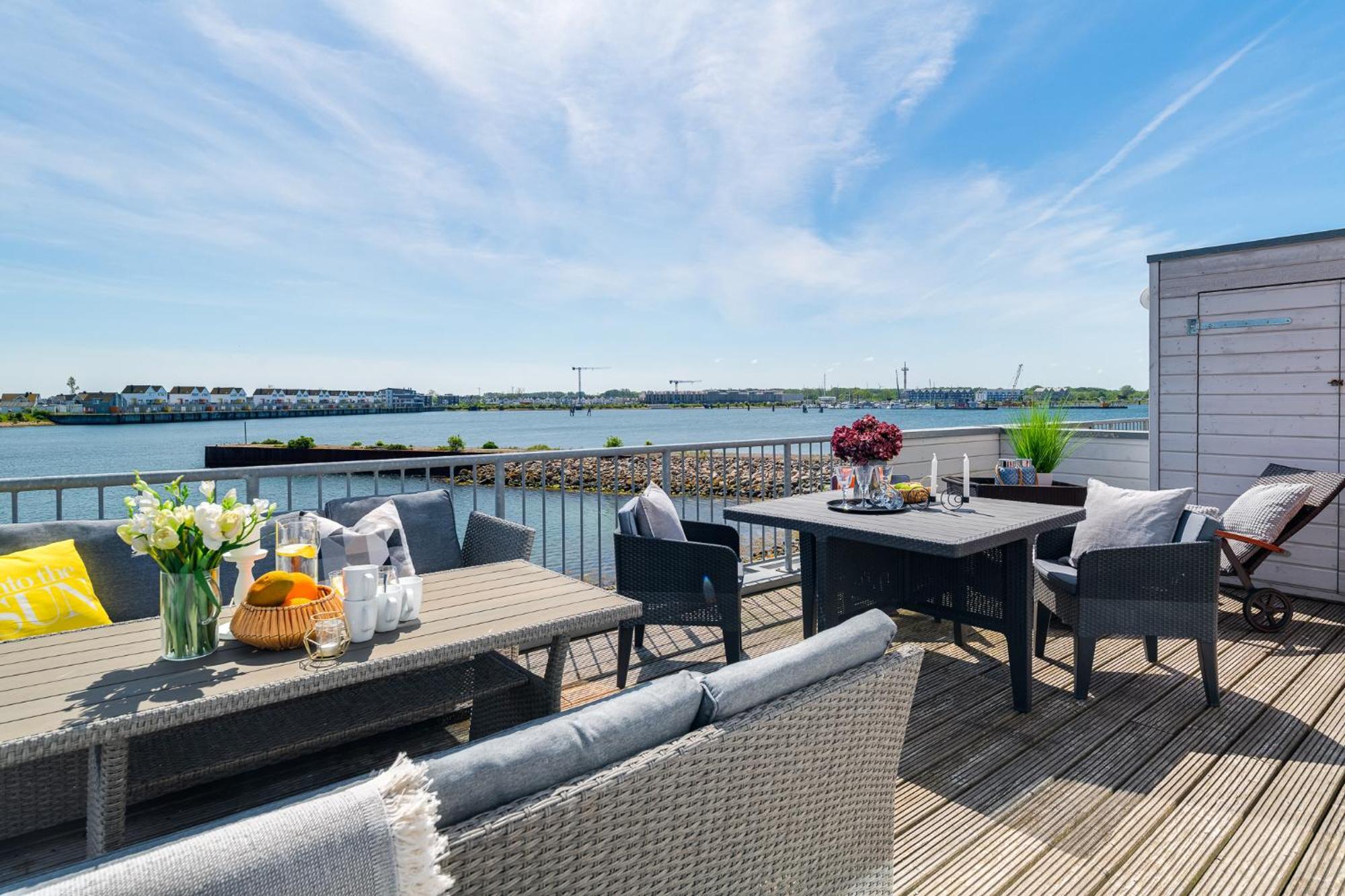 Ferienwohnung Harbourviews Olpenitz Exteriör bild
