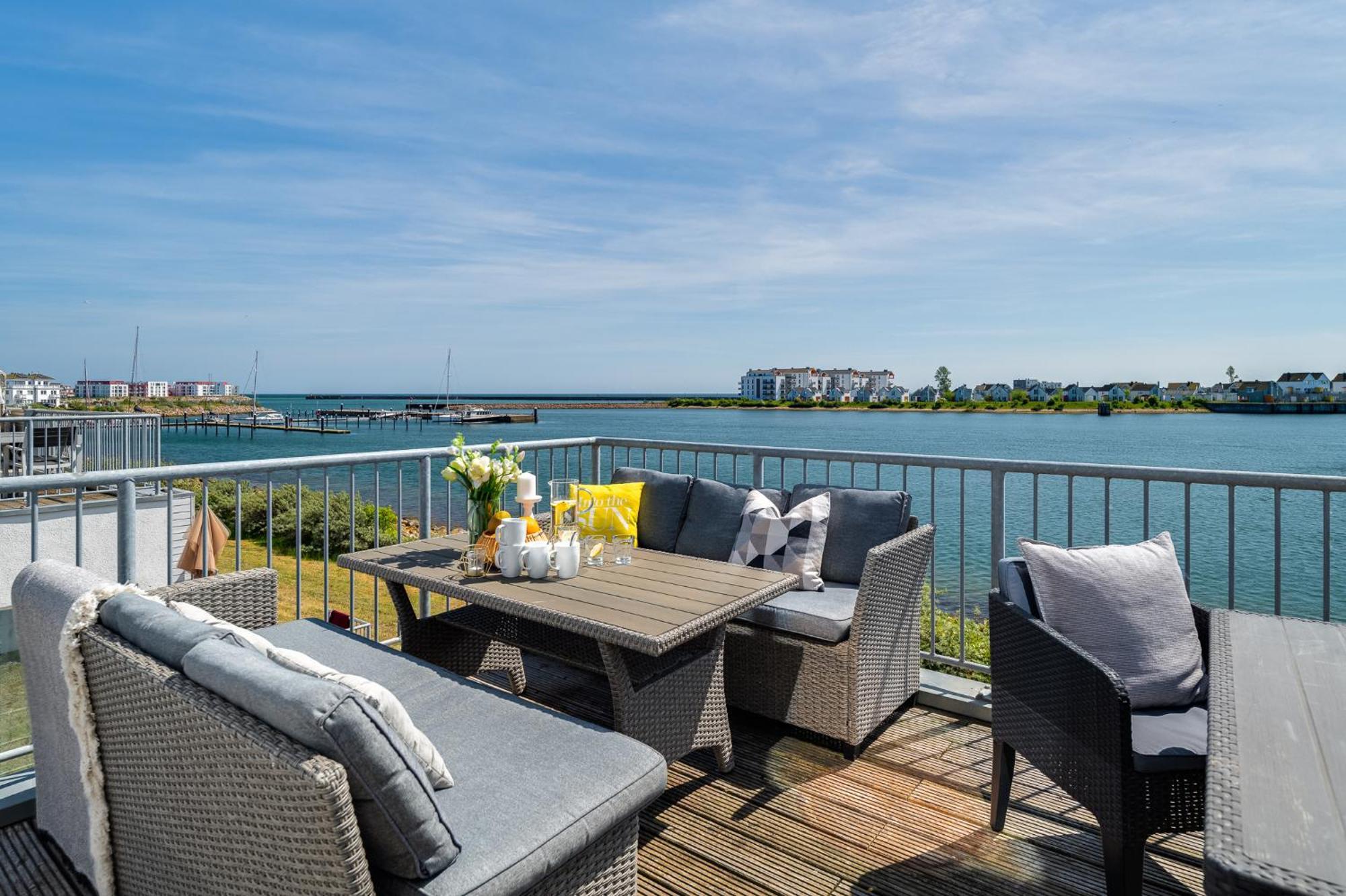 Ferienwohnung Harbourviews Olpenitz Exteriör bild